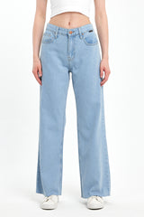 VICTORIA 010 Wide Leg Fit Denim Trousers 0915