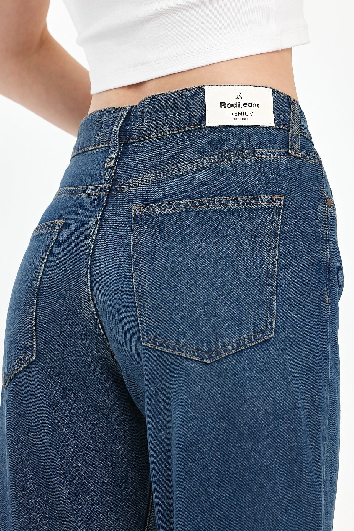 VICTORIA 010 Wıde Leg Fıt Denim Pantolon 0915