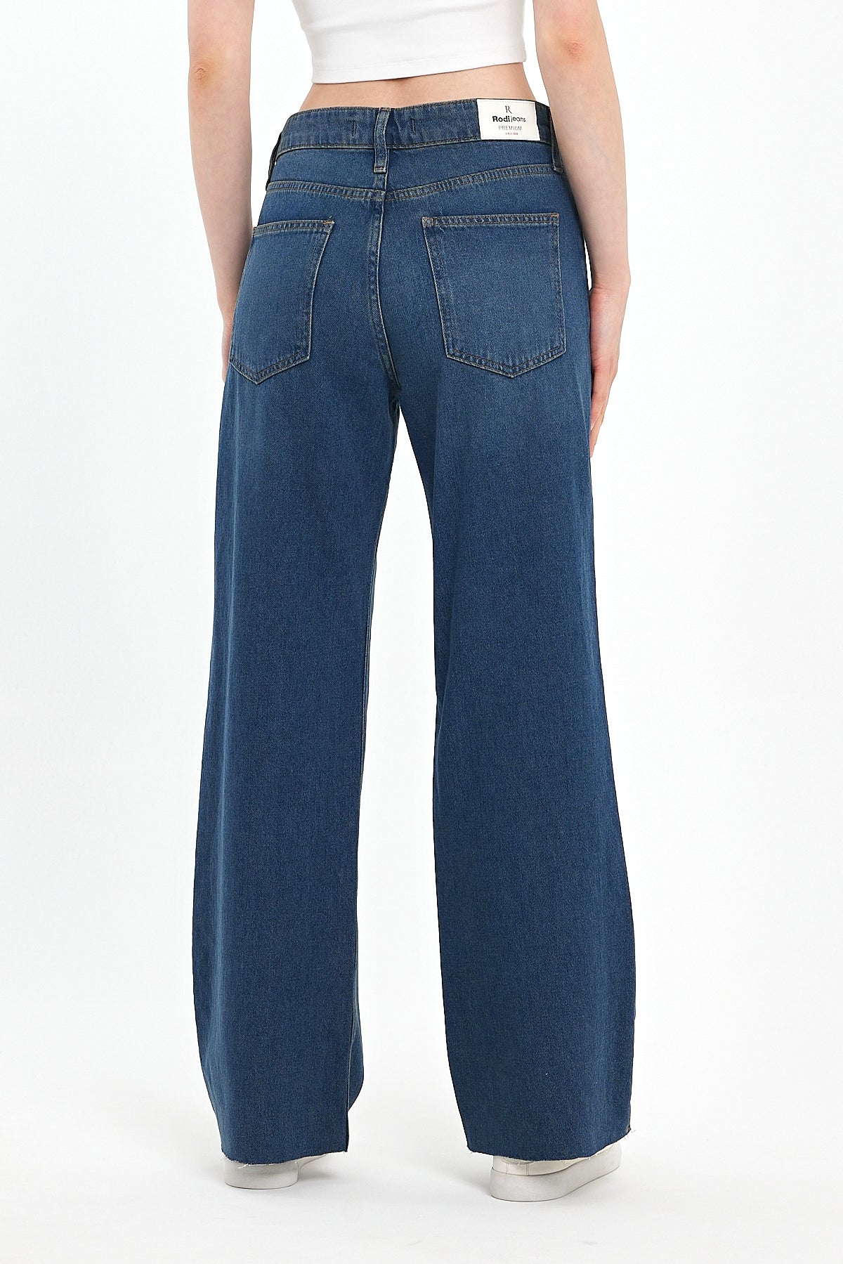 VICTORIA 010 Wide Leg Fit Denim Trousers 0915